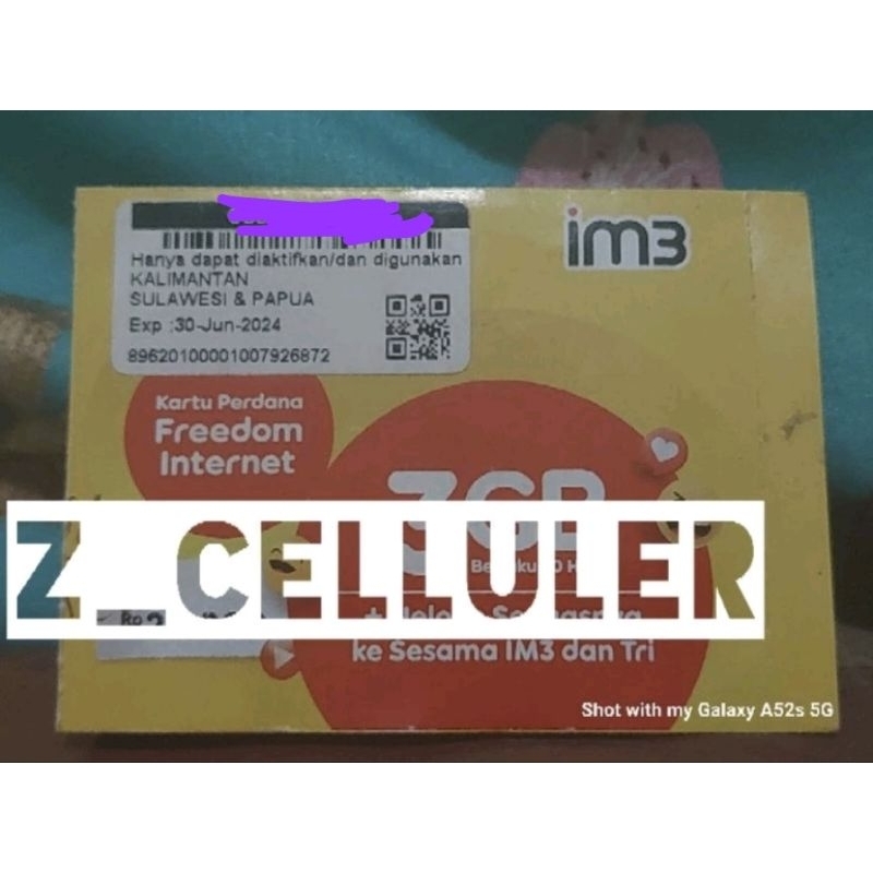 Kartu Perdana Im3 Sakti Murah2