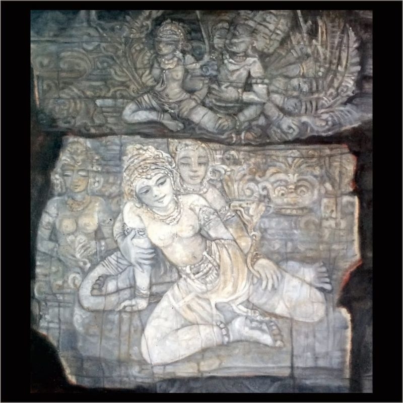 Lukisan Relief Candi Prambanan