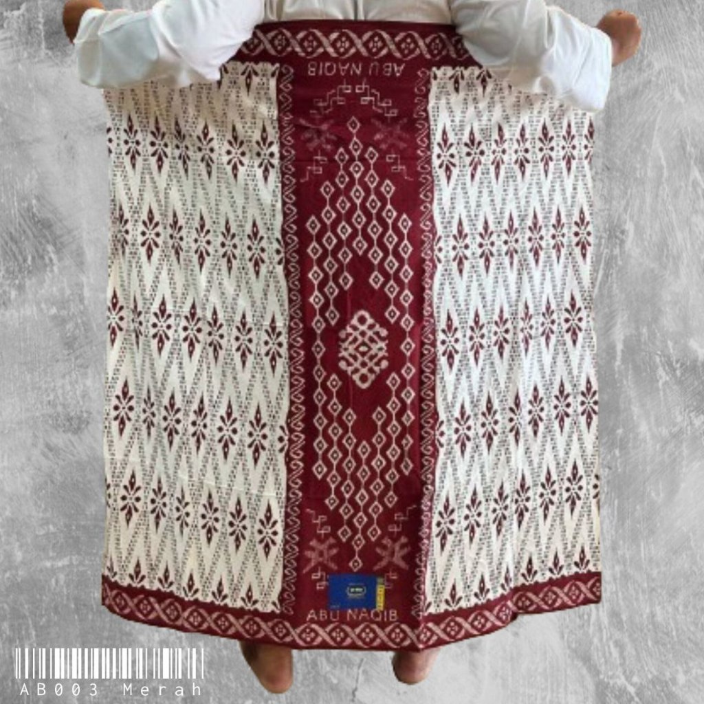 Abu Naqib Kain Sarung Batik Rayon Pria Wanita Unisex Sarung Dewasa Sarung Batik Printing