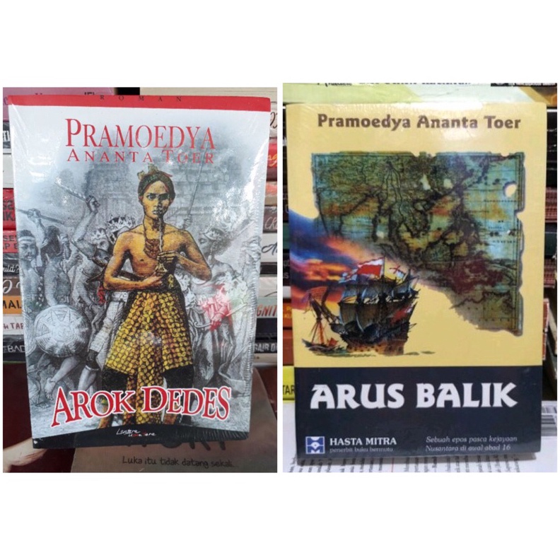 Paket Pramoedya Ananta Toer  Arus Balik dan Arok Dedes x S7D3