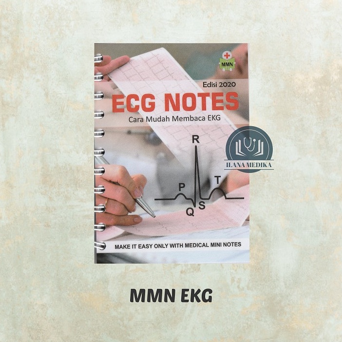 Medical Mini Notes ECG MMN EKG MMN ECG Buku Saku Kedokteran EKG ECG Elektrokardiograph t F8Y7