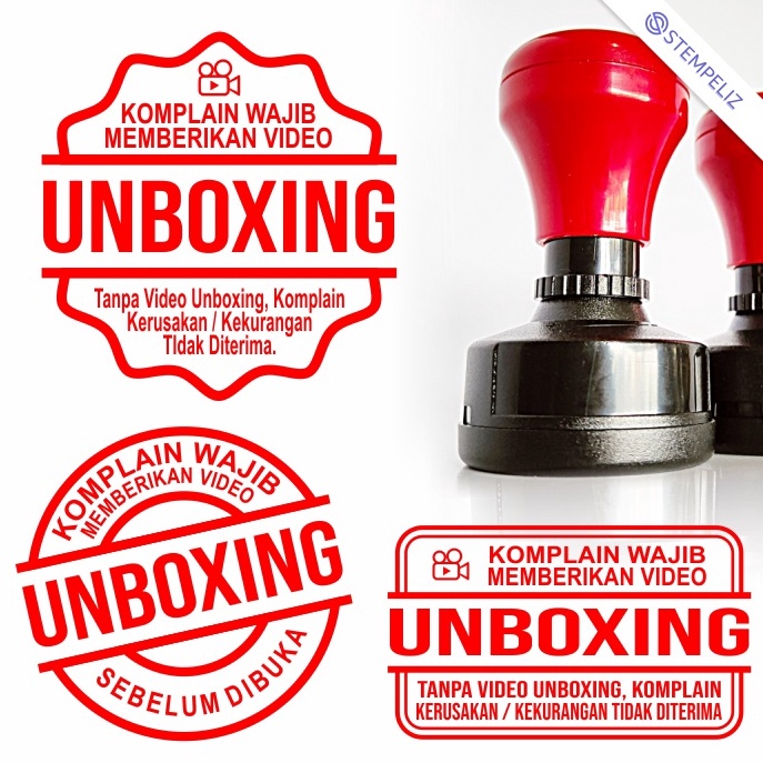

Stempel Unboxing Video Unboxing untuk Paking Olshop u H5I3