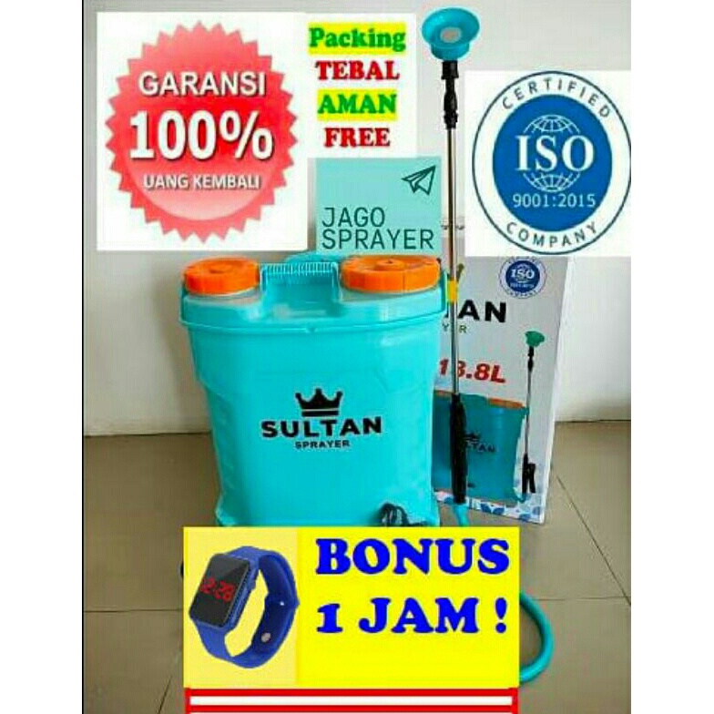 EFISIEN Sprayer Elektrik SULTAN SPRAYER 138 L Tangki Tengki Alat Semprot Pertanian Elektrik 11 PSI e