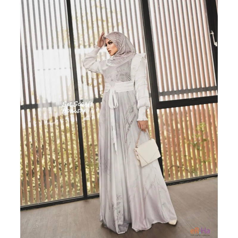 Gamis Brand Er.Ha gamis syari by erha syari muslimah