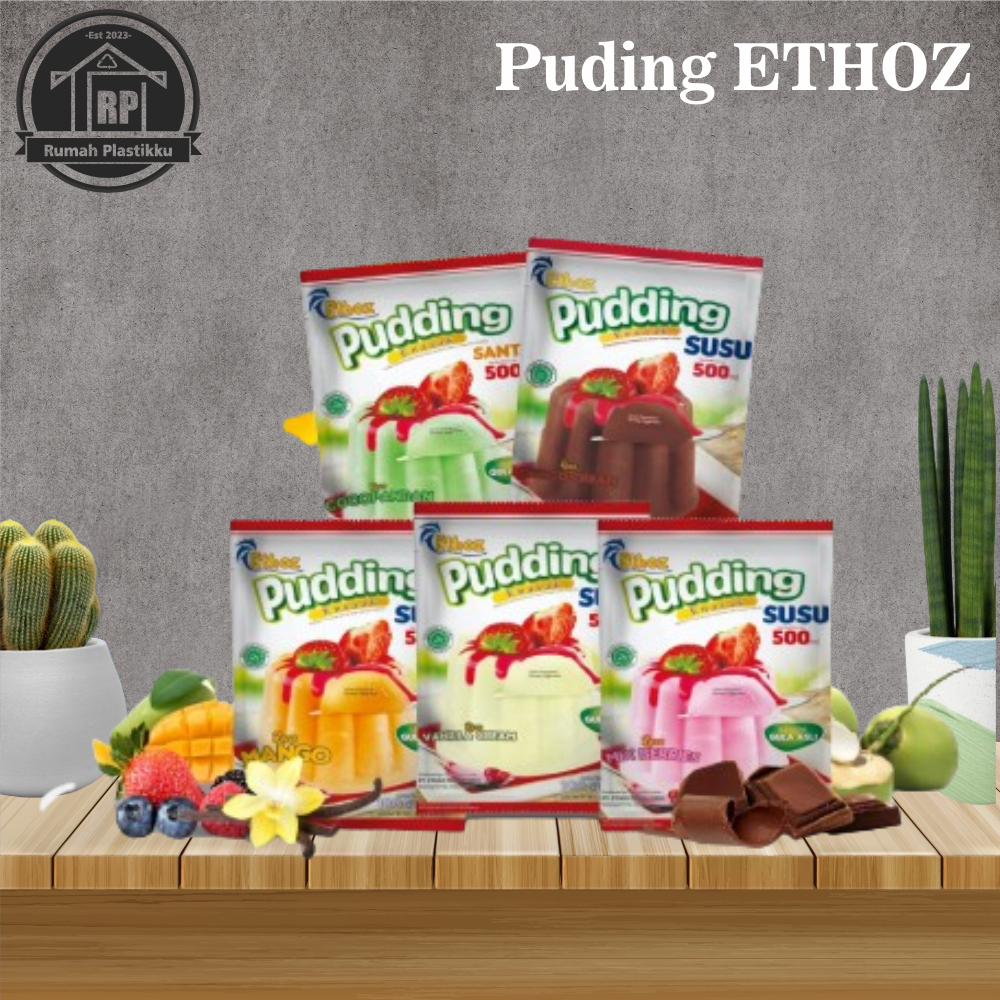 

ETHOZ PUDDING / Pudding Powder / Bubuk Pudding Aneka rasa