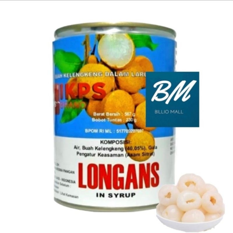

IKPS LONGANS IN SYRUP KALENG NETTO 567 GR