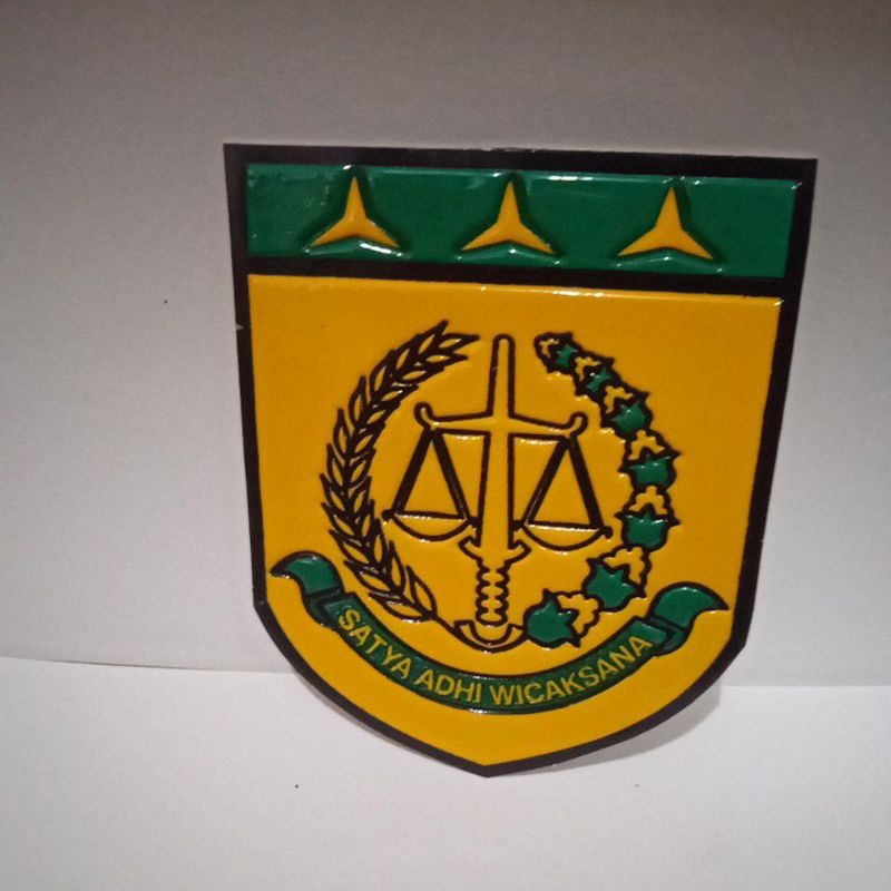 

Stiker embos logo Kejaksaan