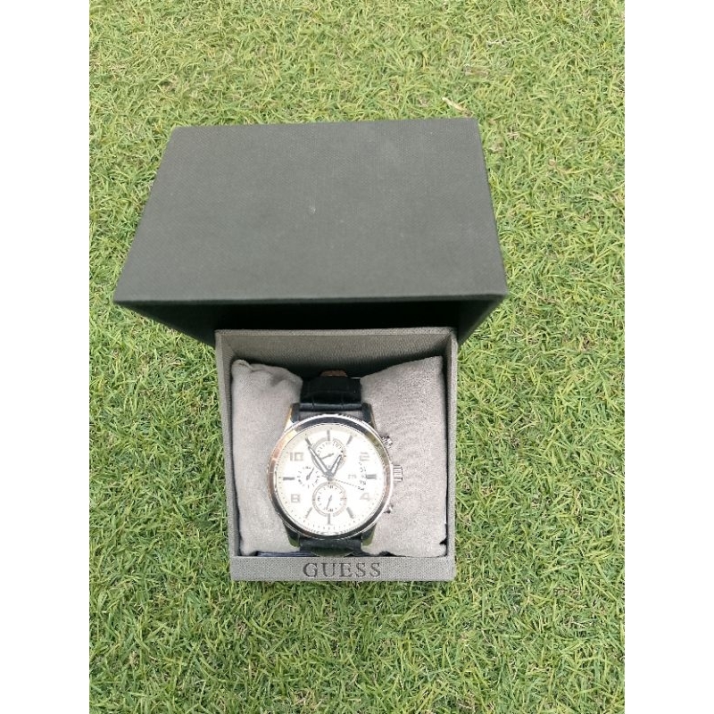 [SECOND] GUEES JAM TANGAN PRIA ORI WARNA HITAM PUTIH