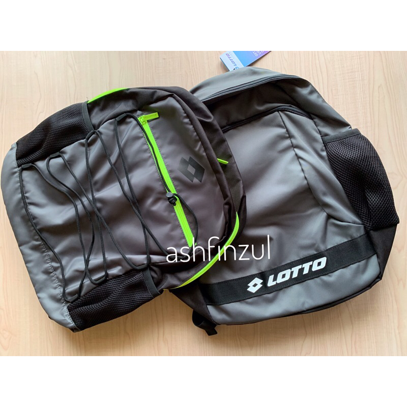Tas Laptop Sekolah Lotto Backpack Unisex 20L