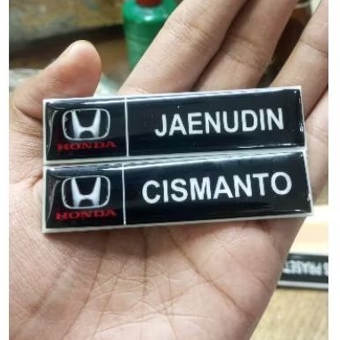 

name tag logo l name tag Couting logo l name tag honda