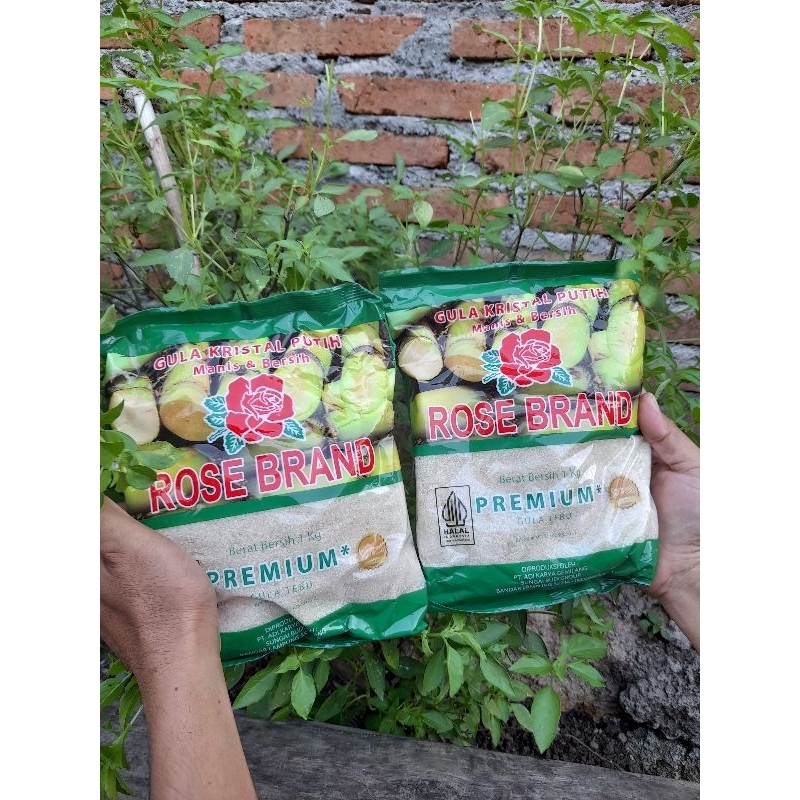 

gula rose brand hijau 1kg