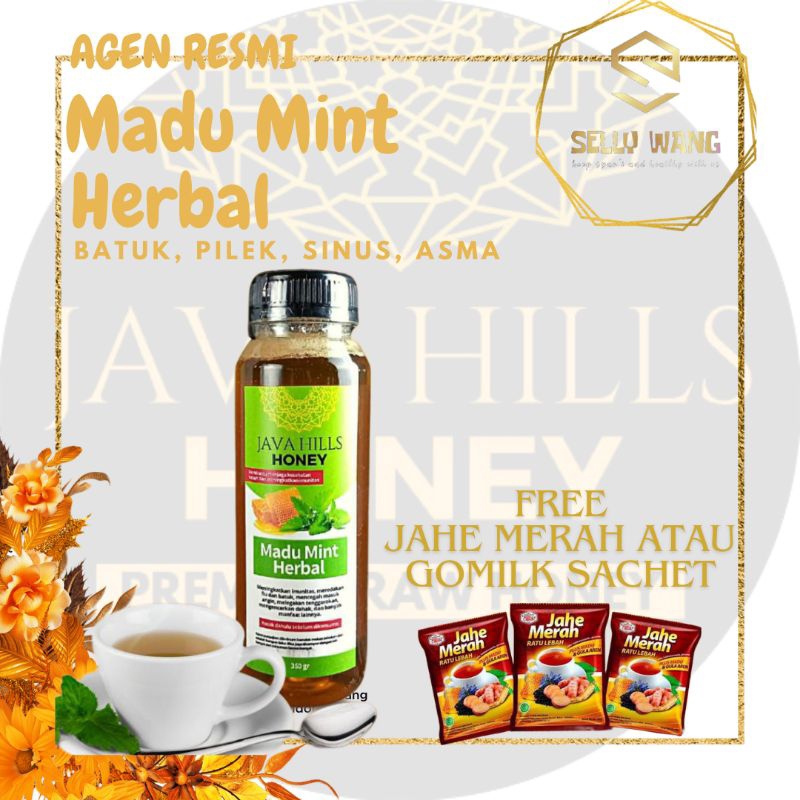 

GARANSI MADU MURNI ASLI 100%PLUS Herbal MINT Java Hills nektar multiflora 320gr dan 650gr bisa COD lulus uji Lab untuk FLU BATUK PILEK PENURUN PANAS SINUS mengobati masuk angin original PURE NATURAL RAW HONEY menjaga imunitas tubuh | Javahills Honey