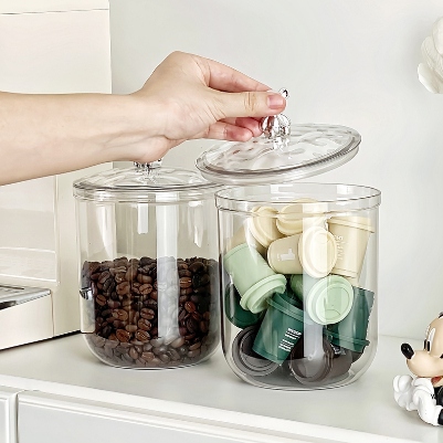 1400ML Toples Kue/ Toples Penyimpanan Snack Makanan Ringan/ Toples Aesthetic/ Toples Serbaguna/ Kont