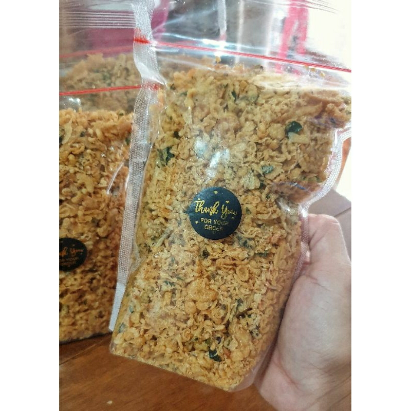 

KREMESAN / REMUKAN KERIPIK TEMPE MIX 250gram