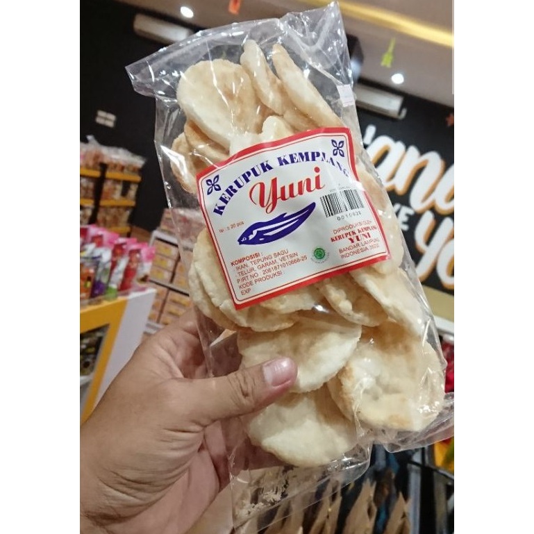 

Krupuk Kemplang Panggang Yuni Lampung Asli, Kemasan 130gr