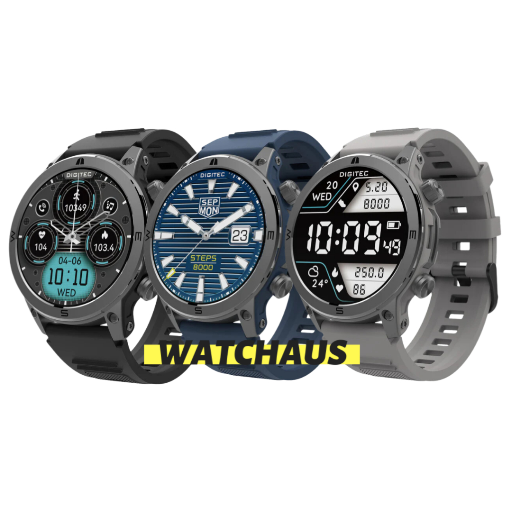 JAM TANGAN SMARTWATCH DIGITEC ULTIMA RUBBER STRAP