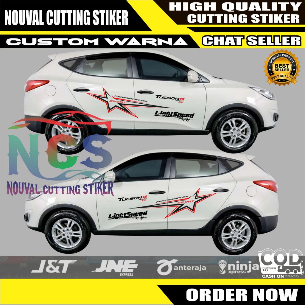Terbaru Cutting Sticker Tucson Stiker Promo Hyundai Tucson