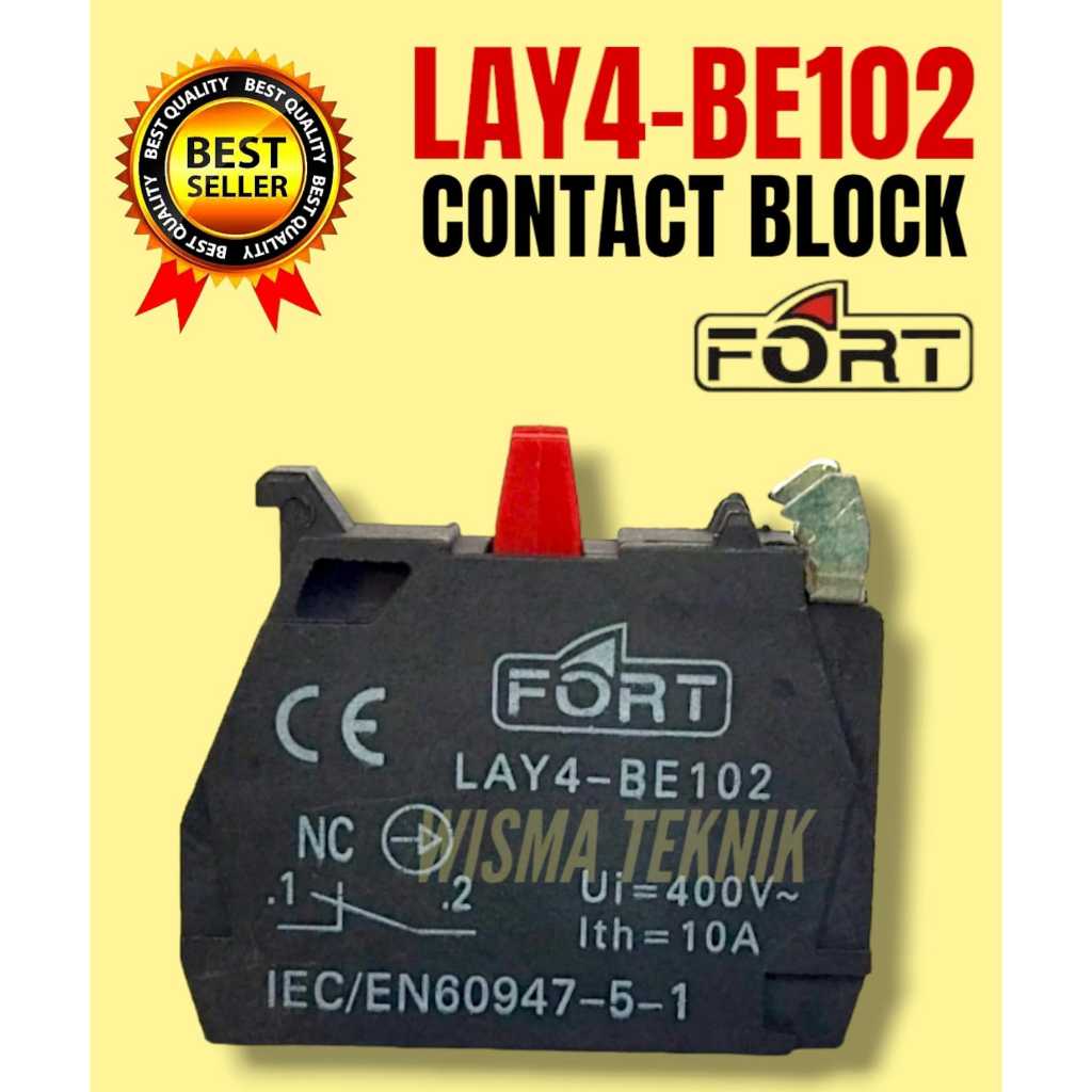 KONTAK BLOK/ CONTACT BLOCK NC FORT LAY4-BE102