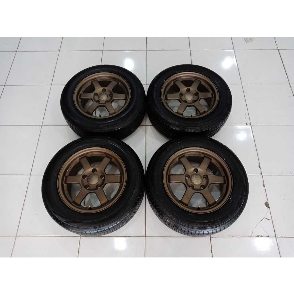 VELG SEKEN RESIN TE37 RING 15 PCD 5X114 +BAN