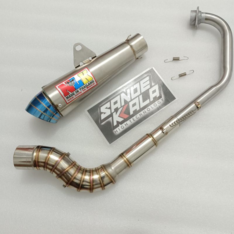 knalpot racing ekzos Y15 Y15ZR LC 135 NLK EXHAUST FULL SYSTEM