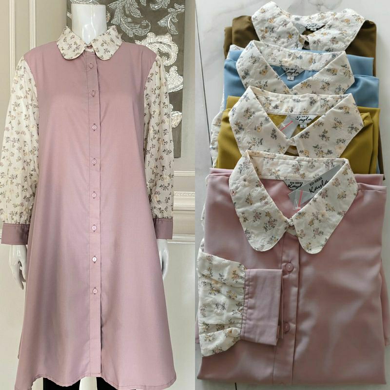 Tunik Toyobo Mix Sulam