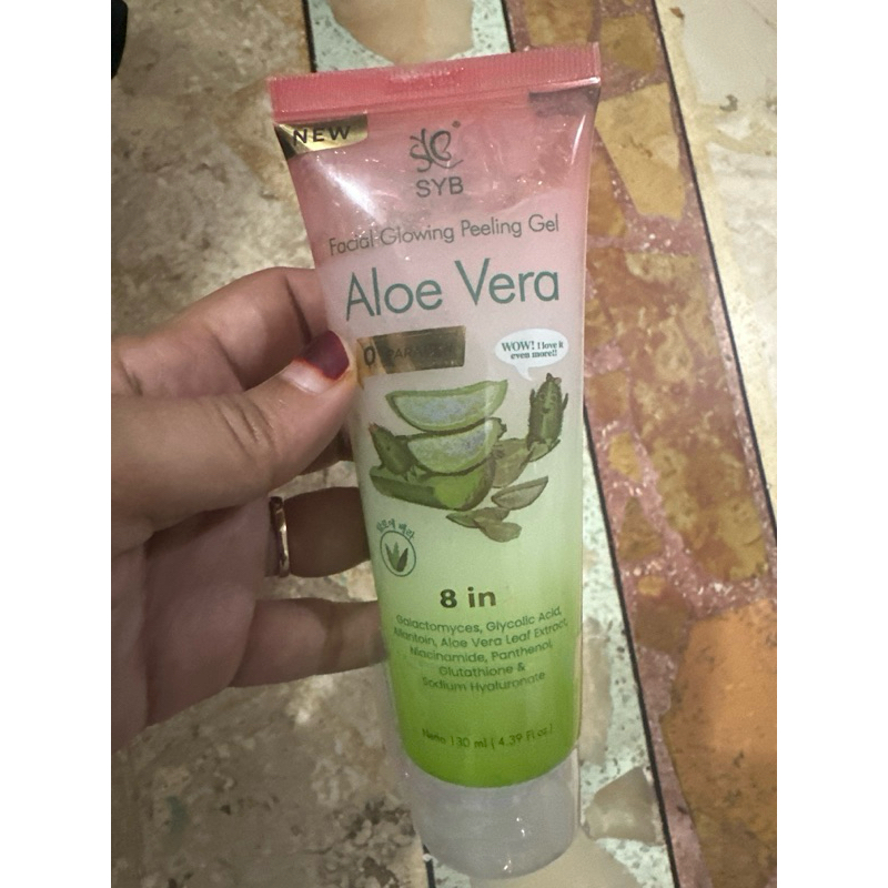 SYB FACIAL GLOWING PEELING GEL ALOEVERA