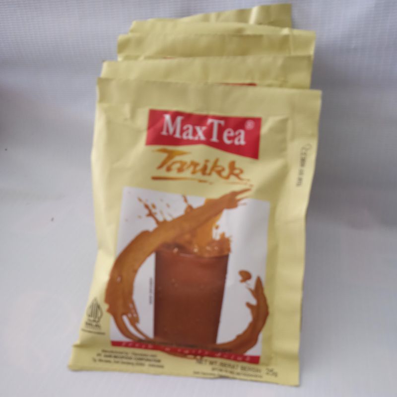 

max tea tarik krimer susu dan gula 10 sachet