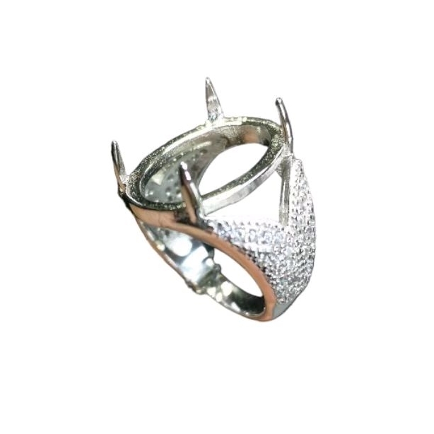RING EMBAN CANGKANG RING WANITA BAHAN ALPAKA