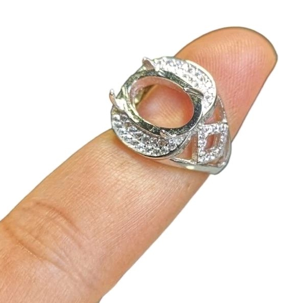 RING CINCIN EMBAN CANGKANG RING WANITA BAHAN ALPAKA
