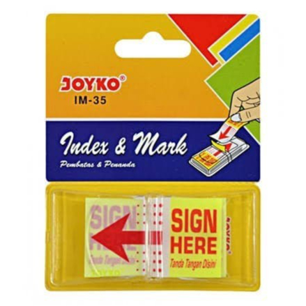 

Post it Sign Here Merk Joyko type IM-35