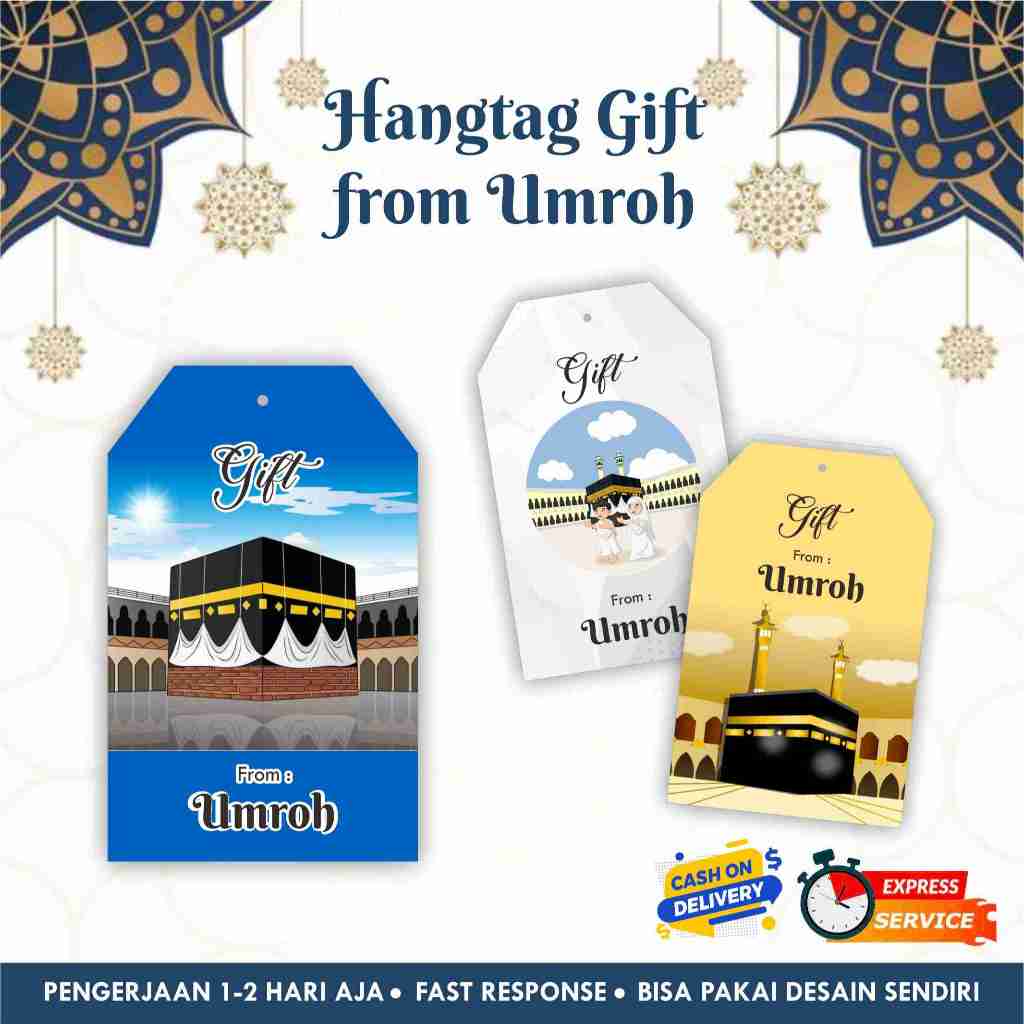 

Hangtag Gift from Umroh / Tag