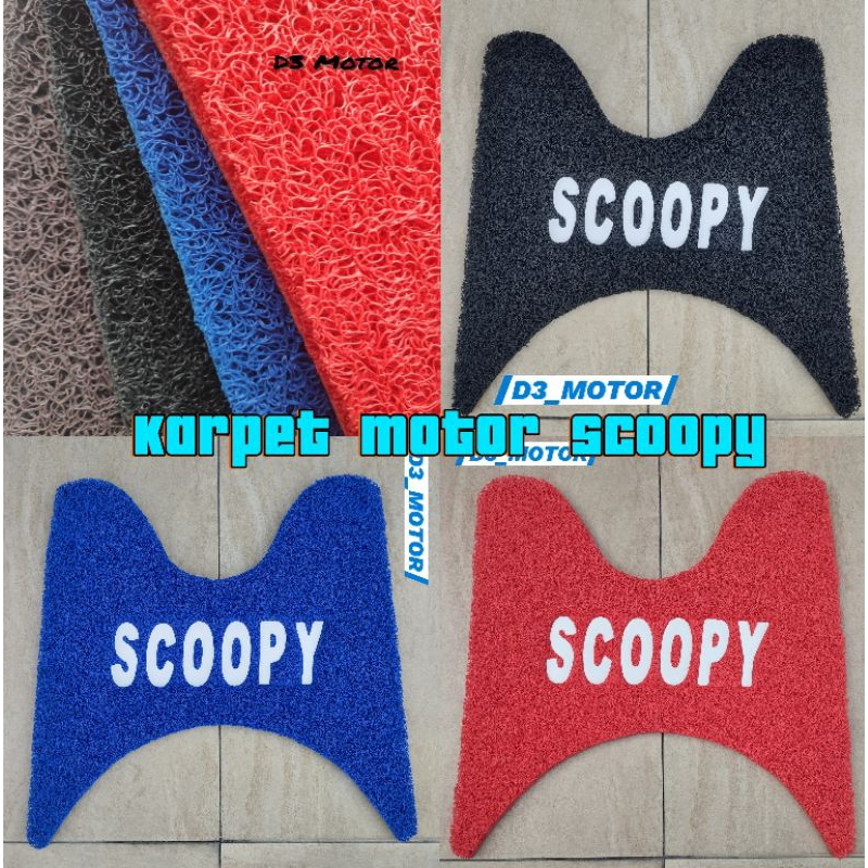 KARPET SCOOPY - karpet motor Scoopy prestige - karpet scoopy All type - keset motor scoopy all type 