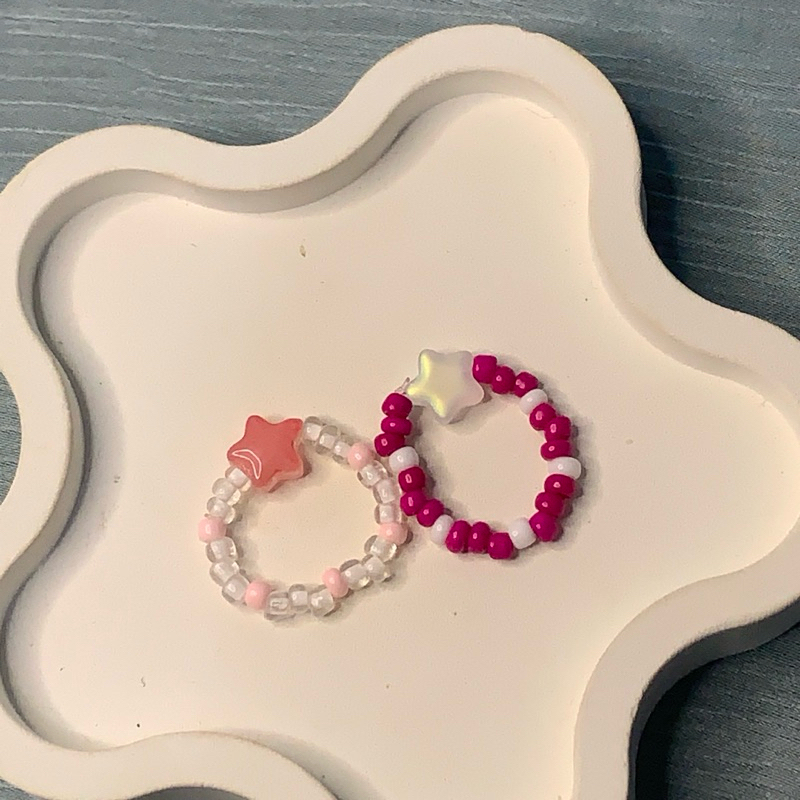 CINCIN MANIK MANIK STAR | CINCIN MANIK MANI KOREA | CINCIN MANIK MANIK LUCUU