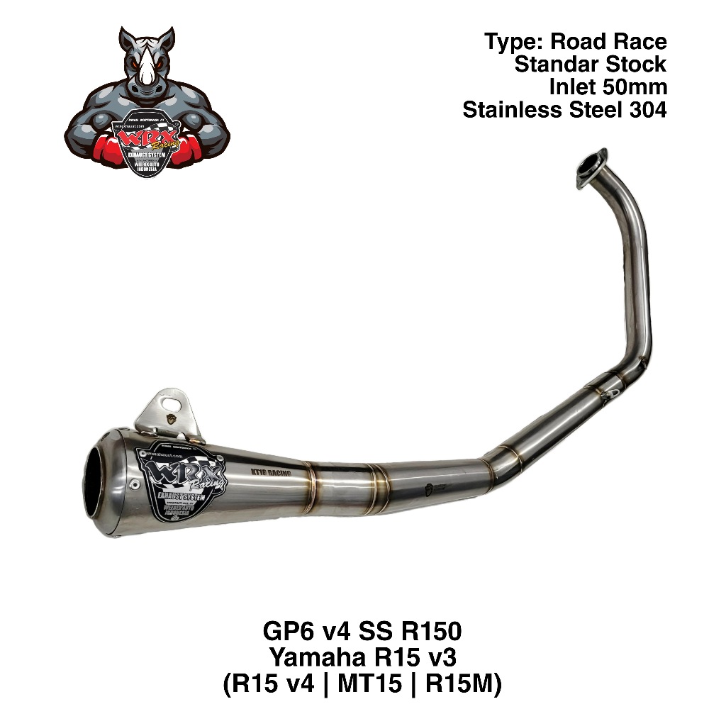 Knalpot WRX GP6 v4 SS R150 R15 v3