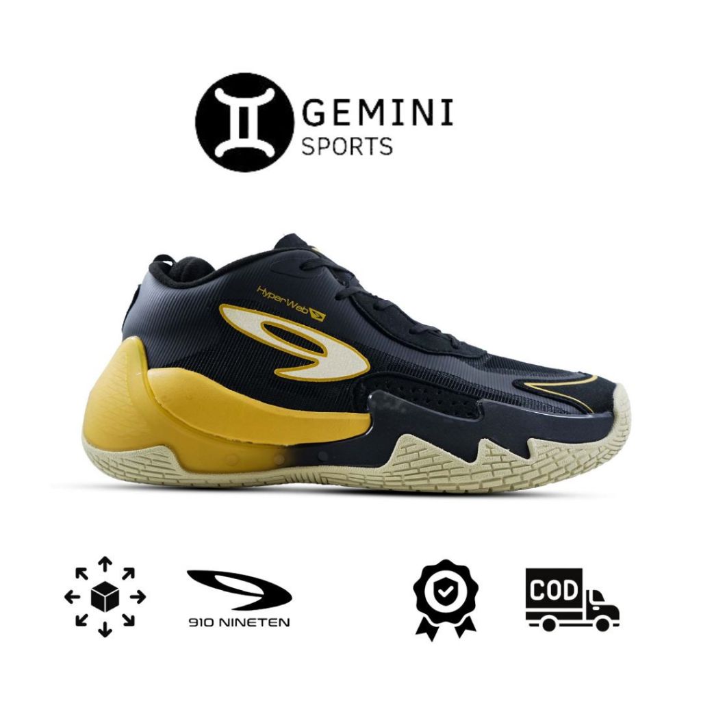 Gemini - 910 Nineten Nakami Flow - HITAM/EMAS/ABU