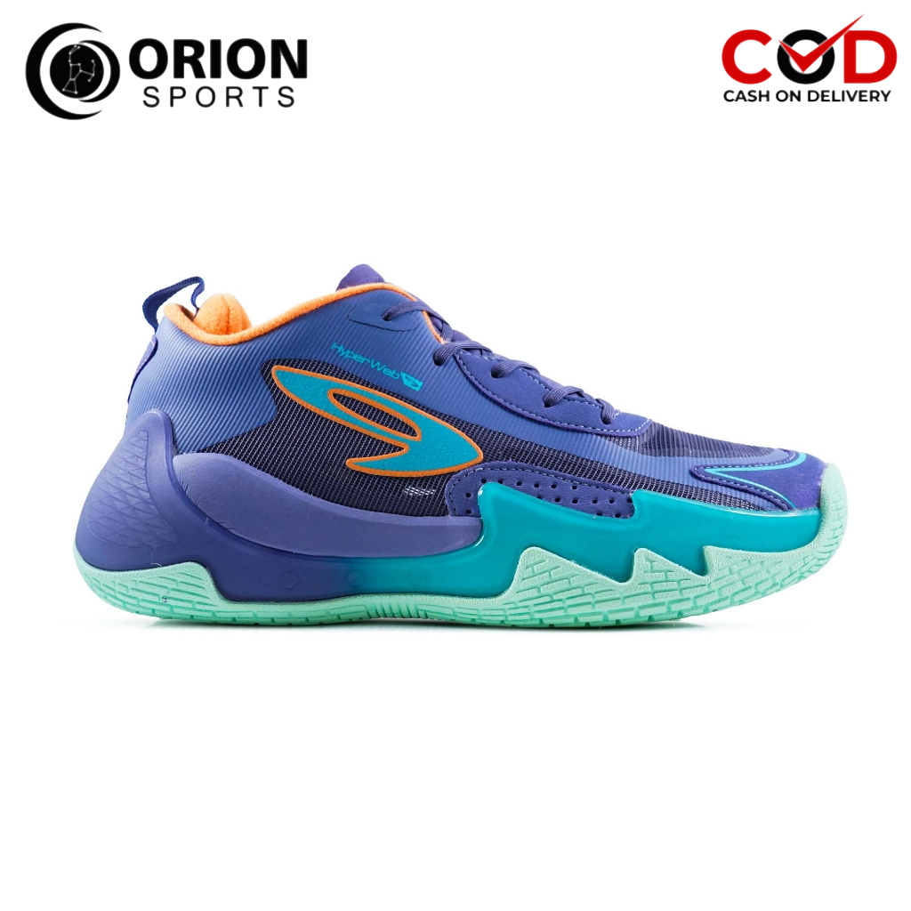SEPATU BASKET 910 NINETEN NAKAMI FLOW - UNGU/BIRU MD/JINGGA