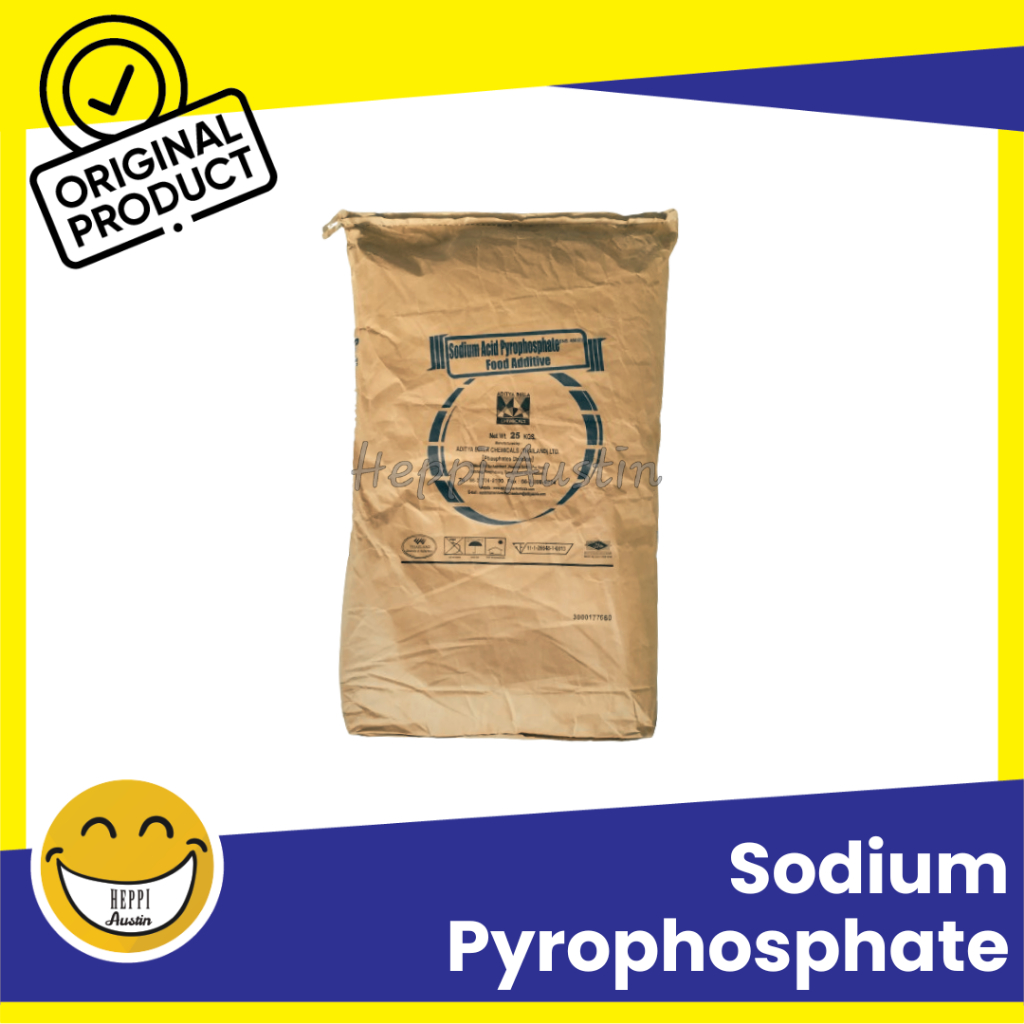 

SAPP Sodium Acid Pyrophosphate Perenyah Gorengan 500 Gram