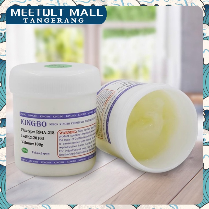 Pasta Solder Flux Kingbo RMA 218/Flux Solder/Minyak Solder Flux