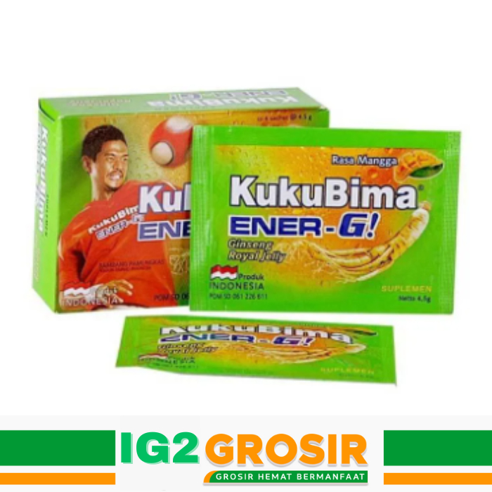 

Kuku Bima Mangga 1 Pak isi 6 sachet