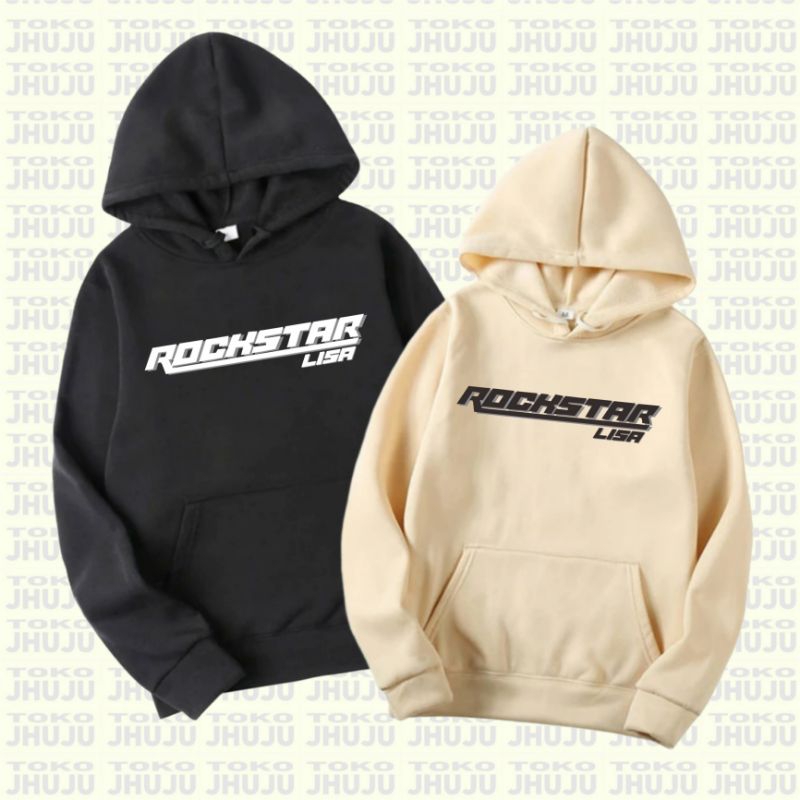 Hoodie Jumper Sablon Lisa Rockstar