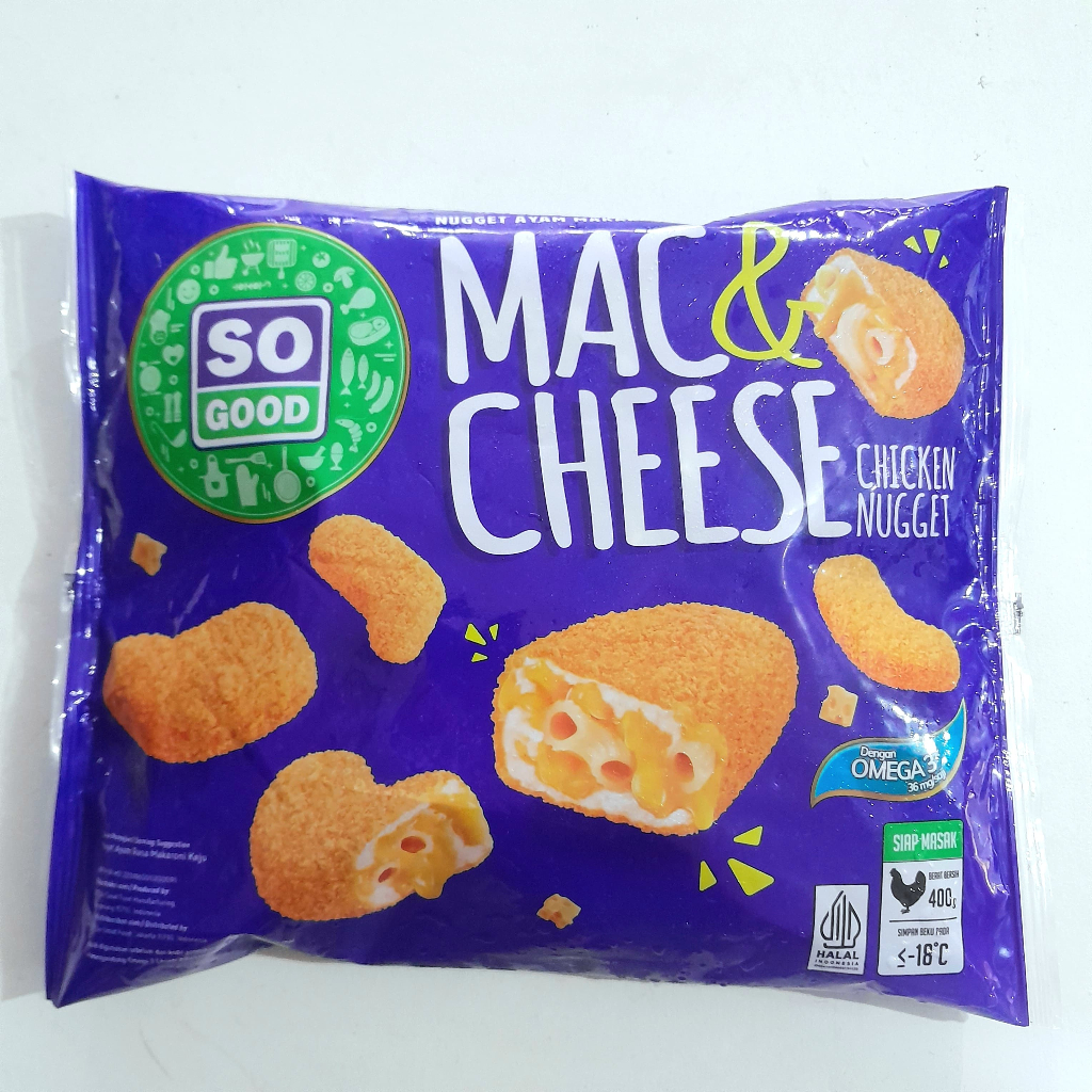 

SOGOOD nugget mac & cheese 400gr