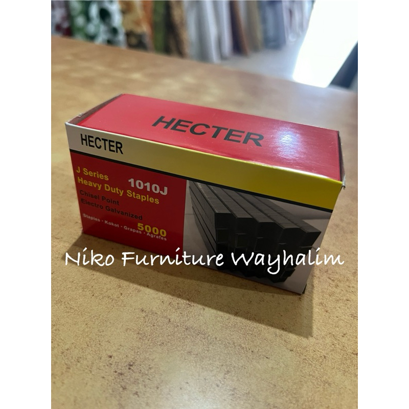 

Isi Straples 1010 J - 10mm Kompresor Angin / staples tembak / strapler tangan