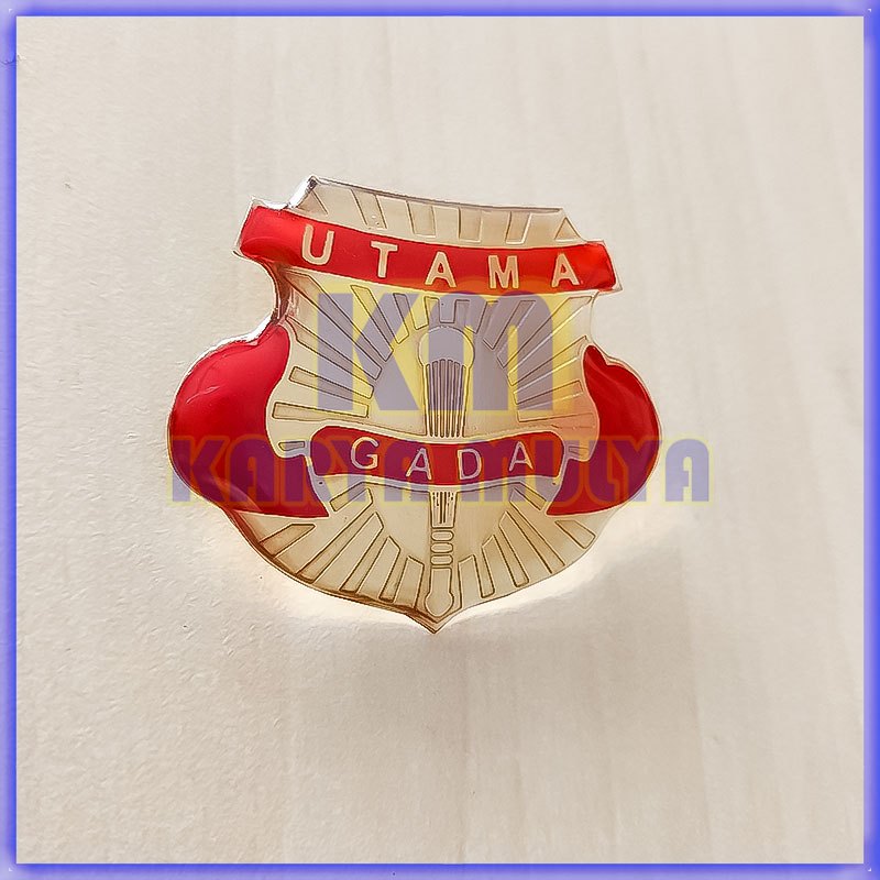 Pin Satpam Gada Utama Pin Gada Utama Besar Jarum Magnet - Karya Mulya