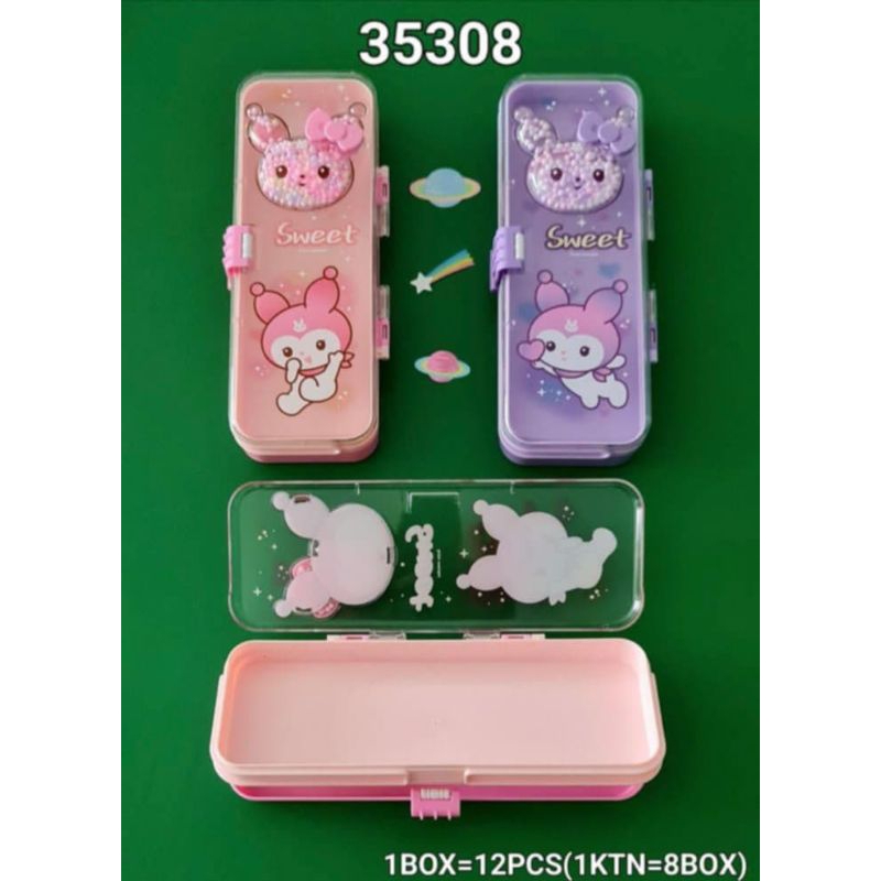 

Tempat pensil /Tempat Alat tulis plastik 35308 XiaoLingJing
