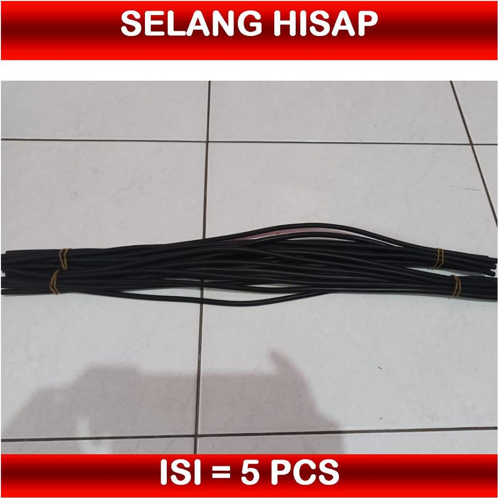 5 pcs (harga grosir) Selang Hisap bensin/ Selang Vacum karburator beat karbu Vario mio jupiter