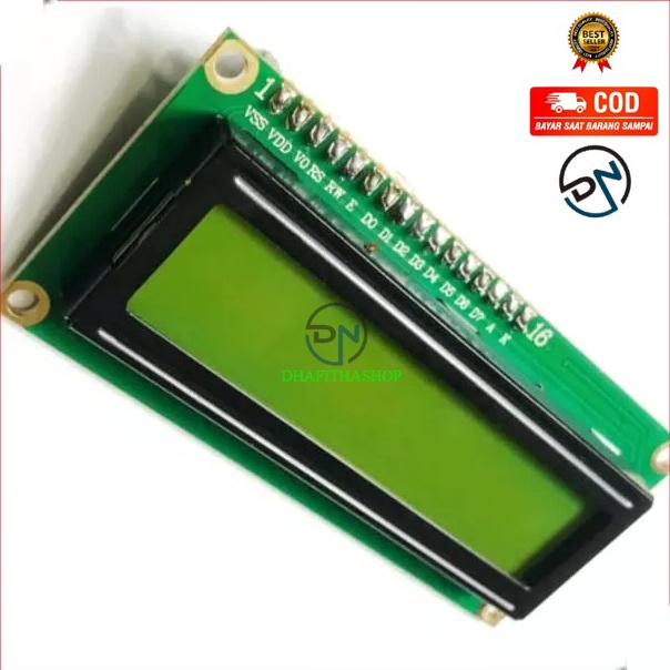 KODE N19S Lcd Display CPU Pom Mini 162A  Lcd Kecil Pom Mini  Lcd Cpu Pom Mini Sudah pasang socket Ti