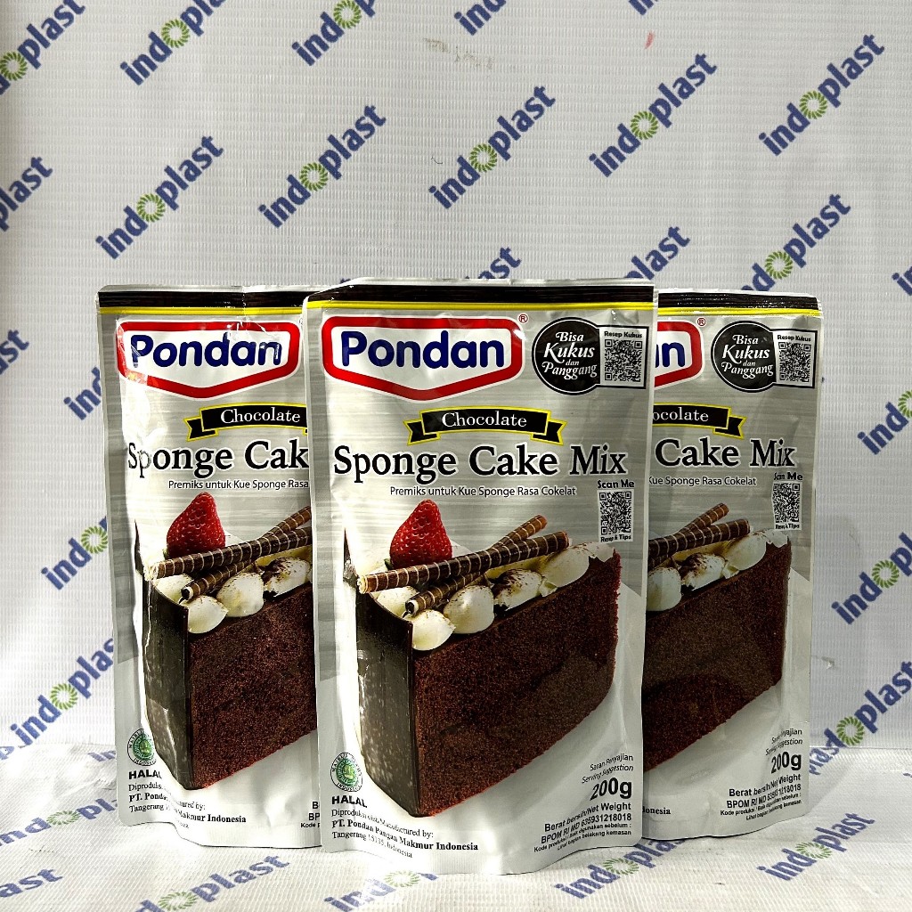 

PONDAN SPONGE COKELAT 200 GR