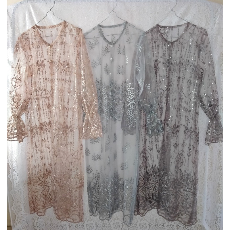 Outer Tile Brukat / Outer Tunik / Outer Kebaya