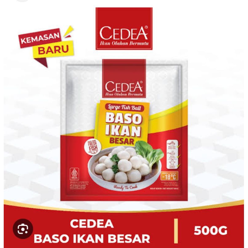 

cedea bakso ikan 500grm