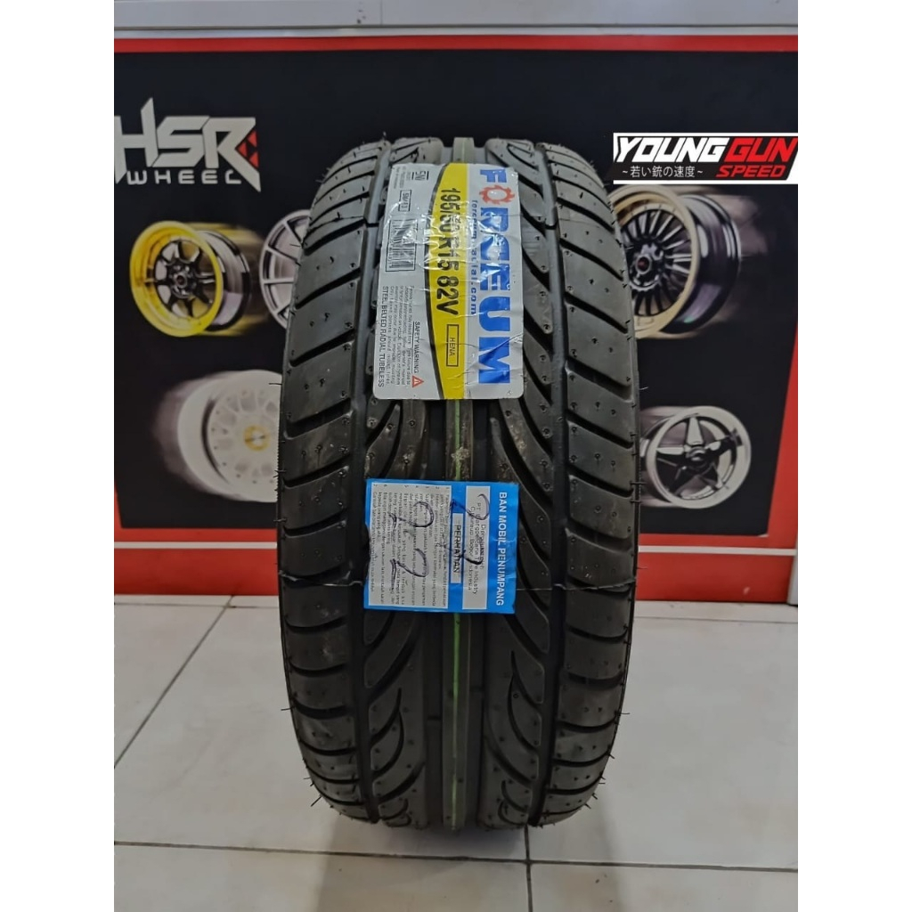 Ban semi slick mobil 195 50 R15 ban forceum hena ring 15 bukan achiles